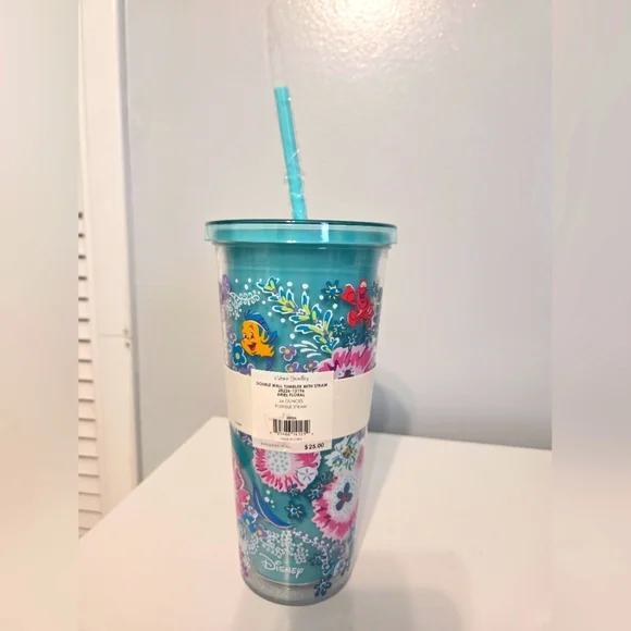 Vera Bradley Disney Little Mermaid Tumbler - Picture 2 of 5